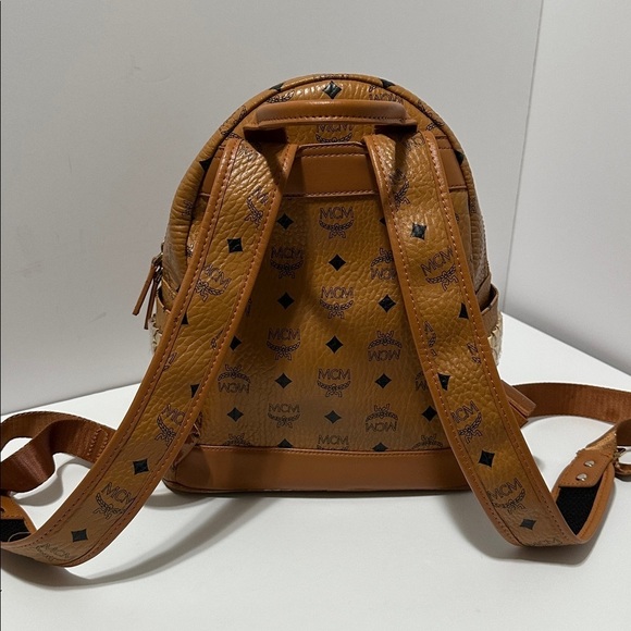 ?Authentic MCM Cognac Backpack- Like New? main image 13